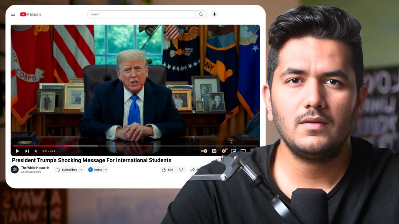 Trump&rsquo;s Shocking Message to F1 Visa Students (Nobody Expected This) | MS in USA