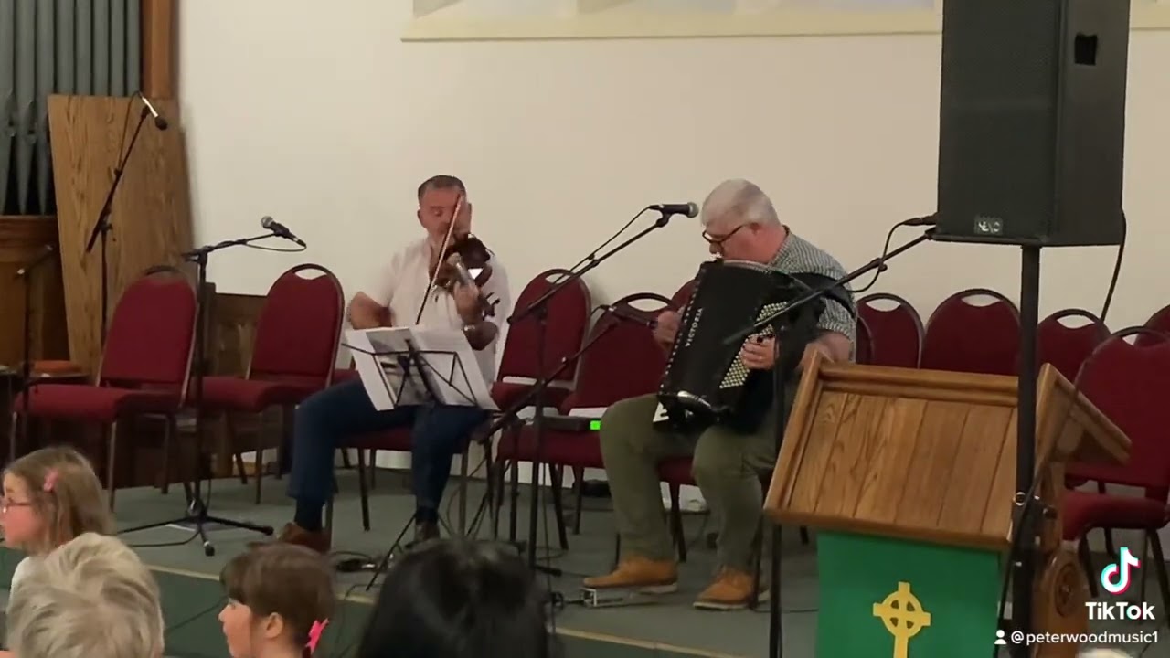 Andy Kain & Peter Wood Orkney Acc & Fiddle Club July 2022