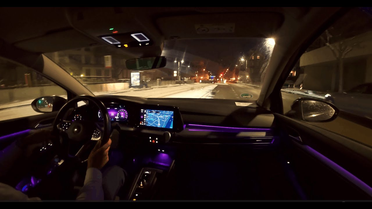 MICHELIN CROSSCLIMATE 2 vs. SNOWY ROADS ⚙️ | Frankfurt - Mannheim Highway Cruise | VW Golf 8 POV