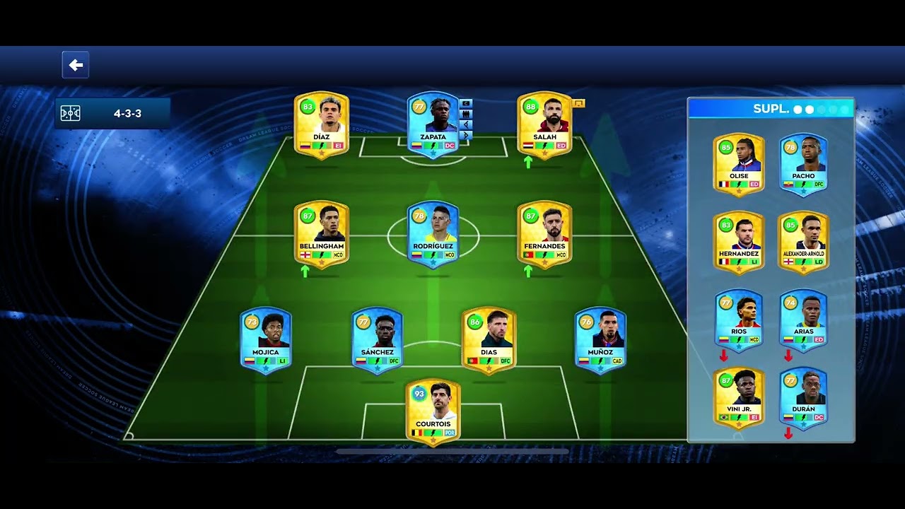 Partido completo, Chilito vs Colombia en DLS26 