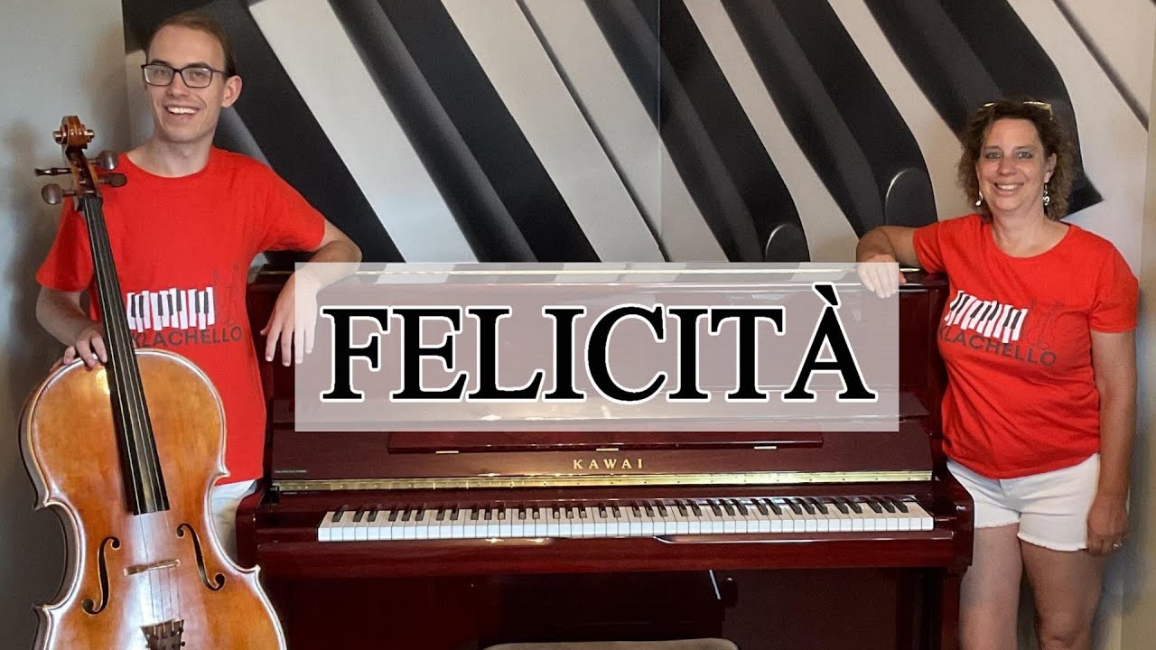 Felicità - Al Bano & Romina Power | Cello & Piano Cover by Duo Klachello + Sheet Music