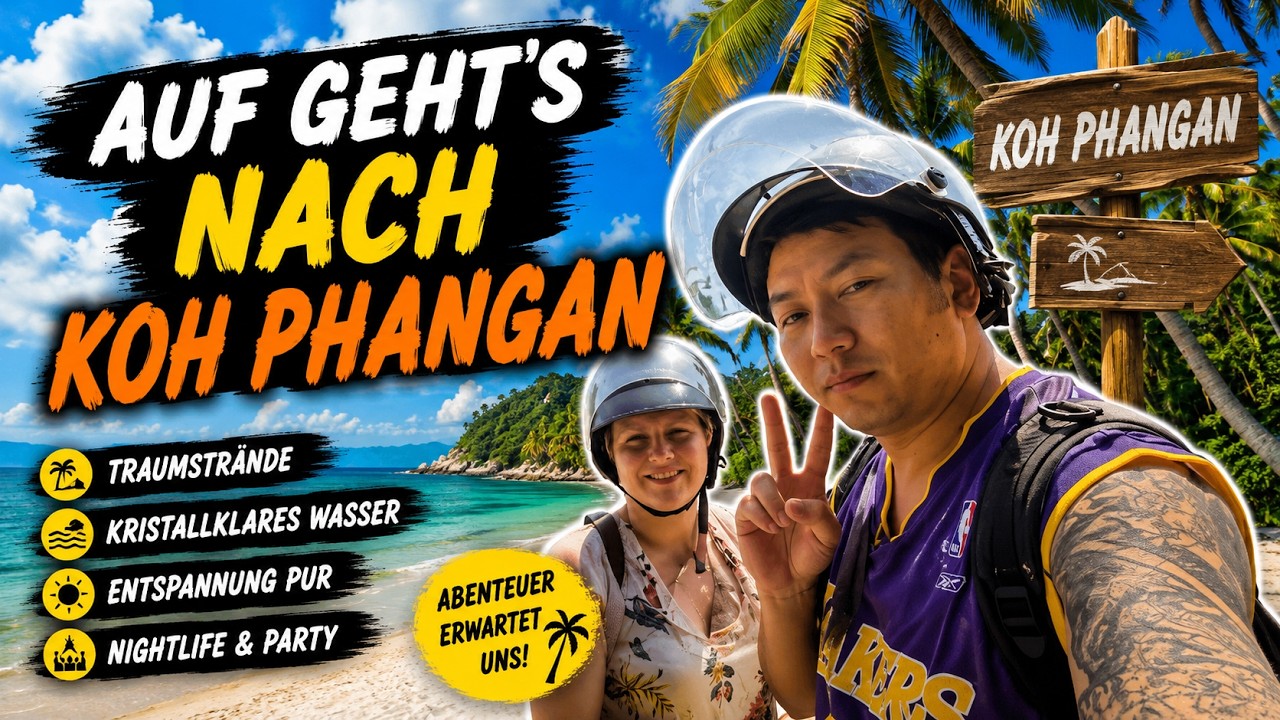 Auf geht's nach Koh Phangan • Phangan Island View Hotel • Pantip Market | Thailand Urlaub | VLOG#104