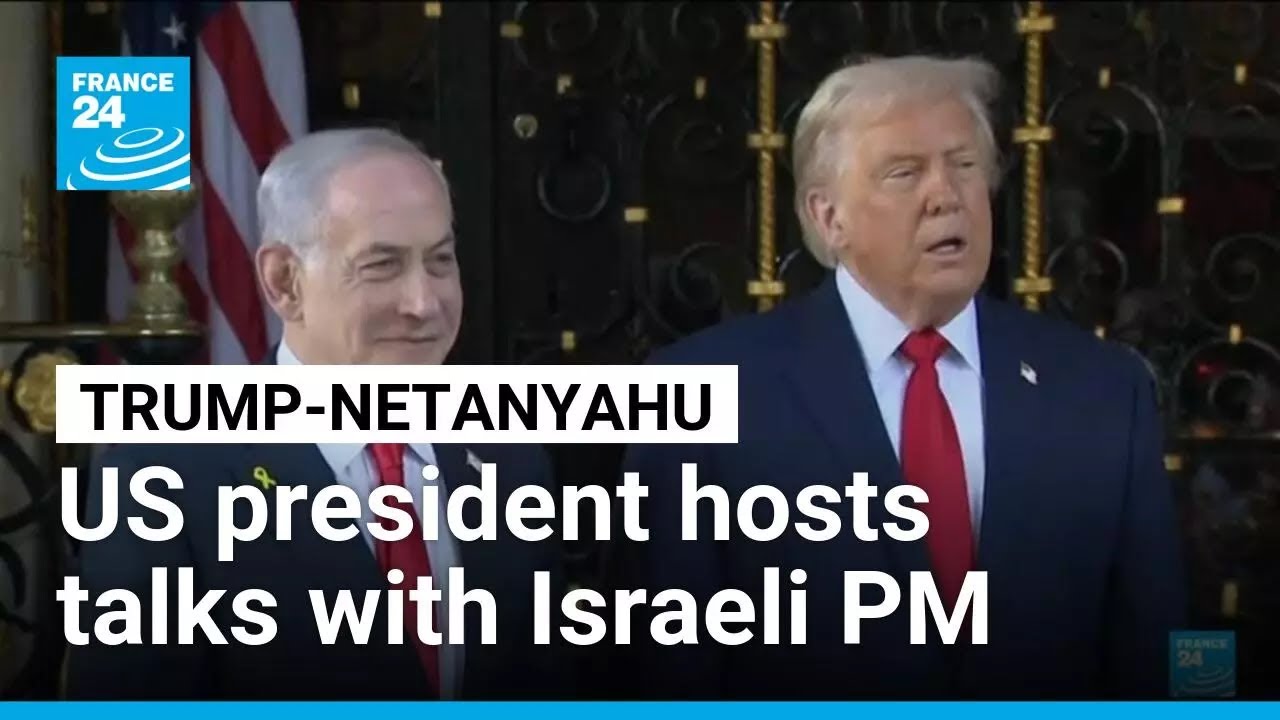 US President Donald Trump hosts Israeli PM Benjamin Netanyahu in Florida &bull; FRANCE 24 English
