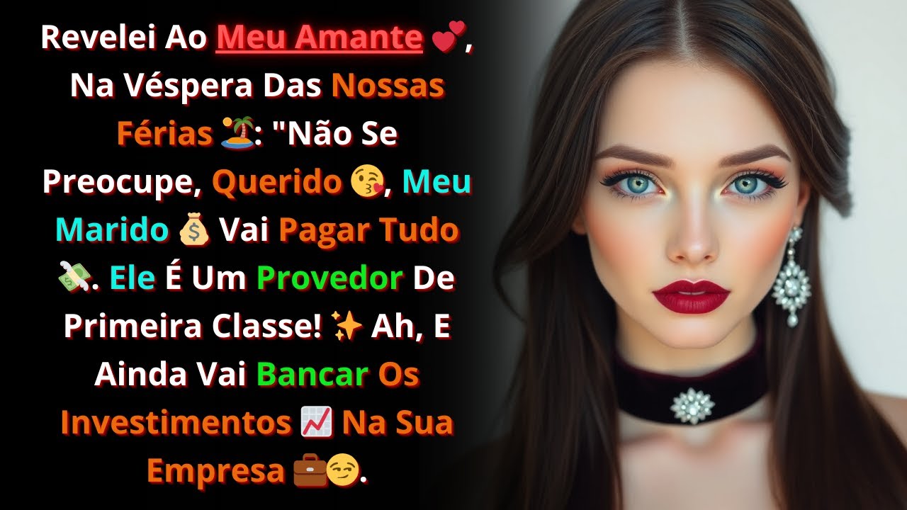 Contei Ao Meu Amante Que Meu Marido Vai Pagar Nossas Férias E Seus Investimentos.📈 - traição reddit