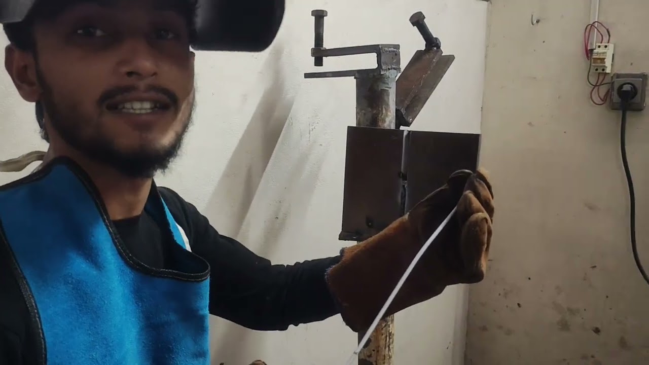 নতুন ছাত্রের অসাধারণ ওয়েল্ডিং  3G Vertical Position. #highlights #stickwelding #welder #walding