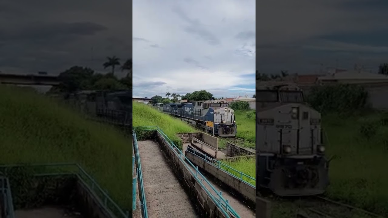 tanqueiro com 3 ac44 l&iacute;deres #trem #train #railway #ac44