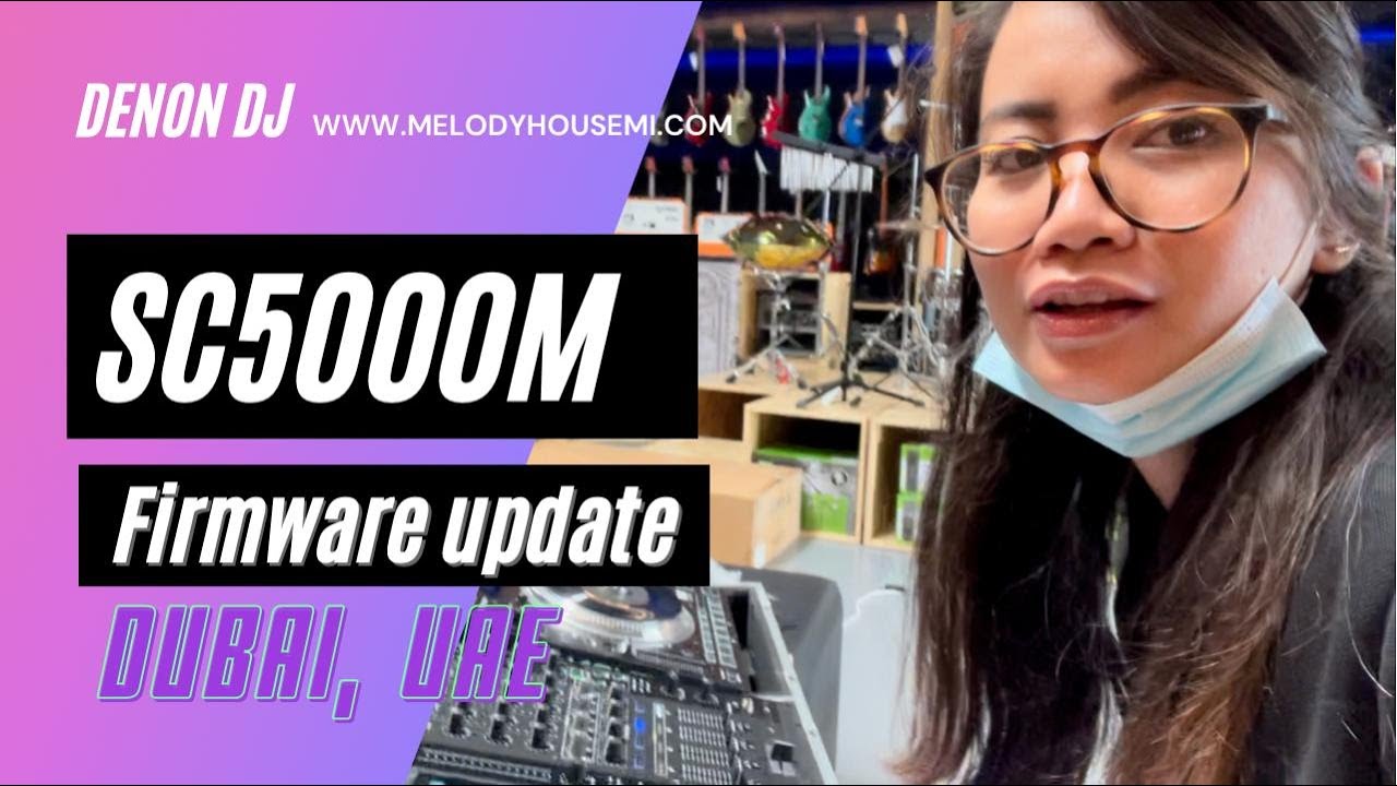 DENON DJ SC5000M Firmware Update 1.6.0