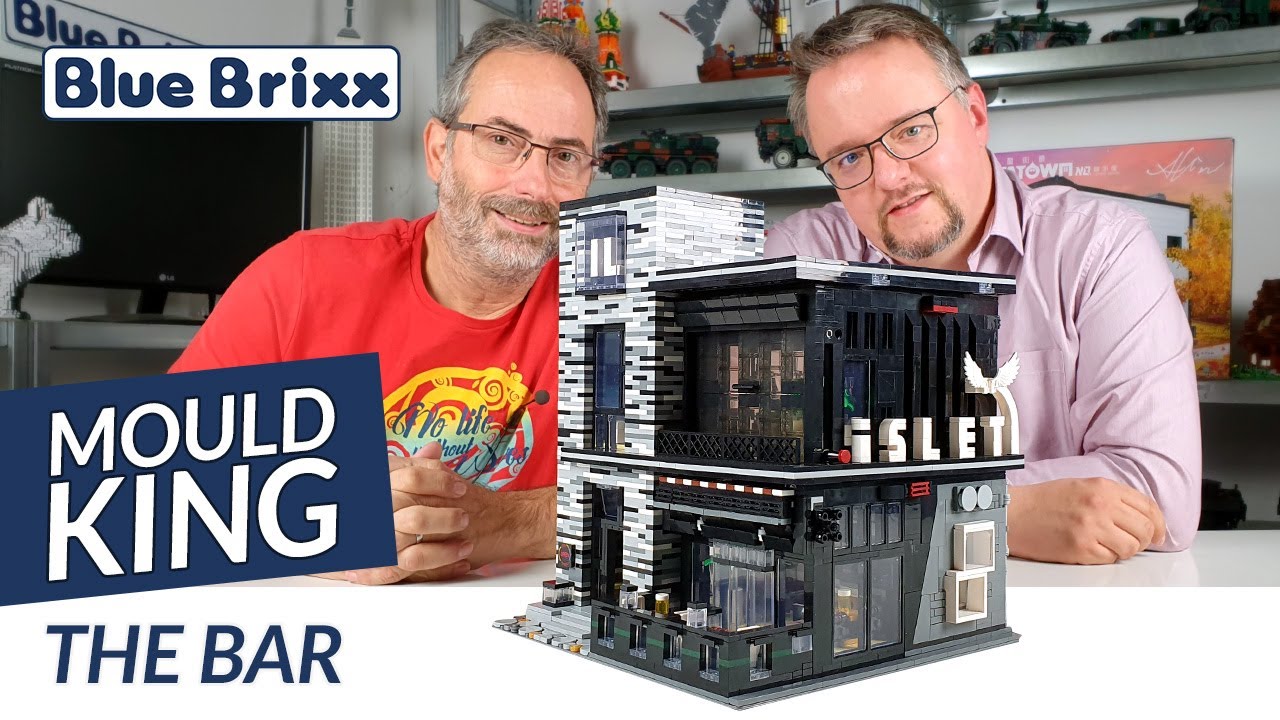 The Bar von Mould King @ BlueBrixx - eines der schönsten modularen Gebäude!