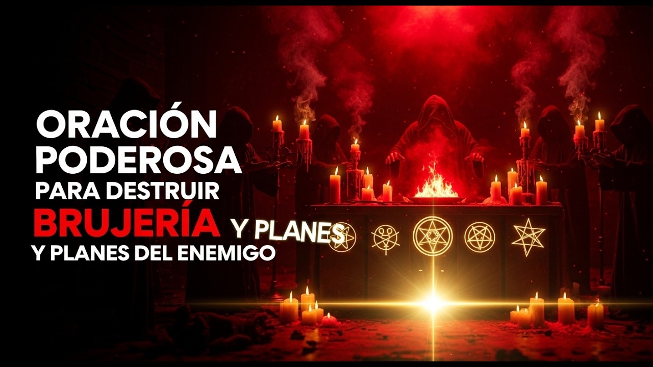 🔥 ORACIÓN DE FUEGO PODEROSA: ¡Destruye la Brujería y Toda Magia Negra AHORA! 🙏💥