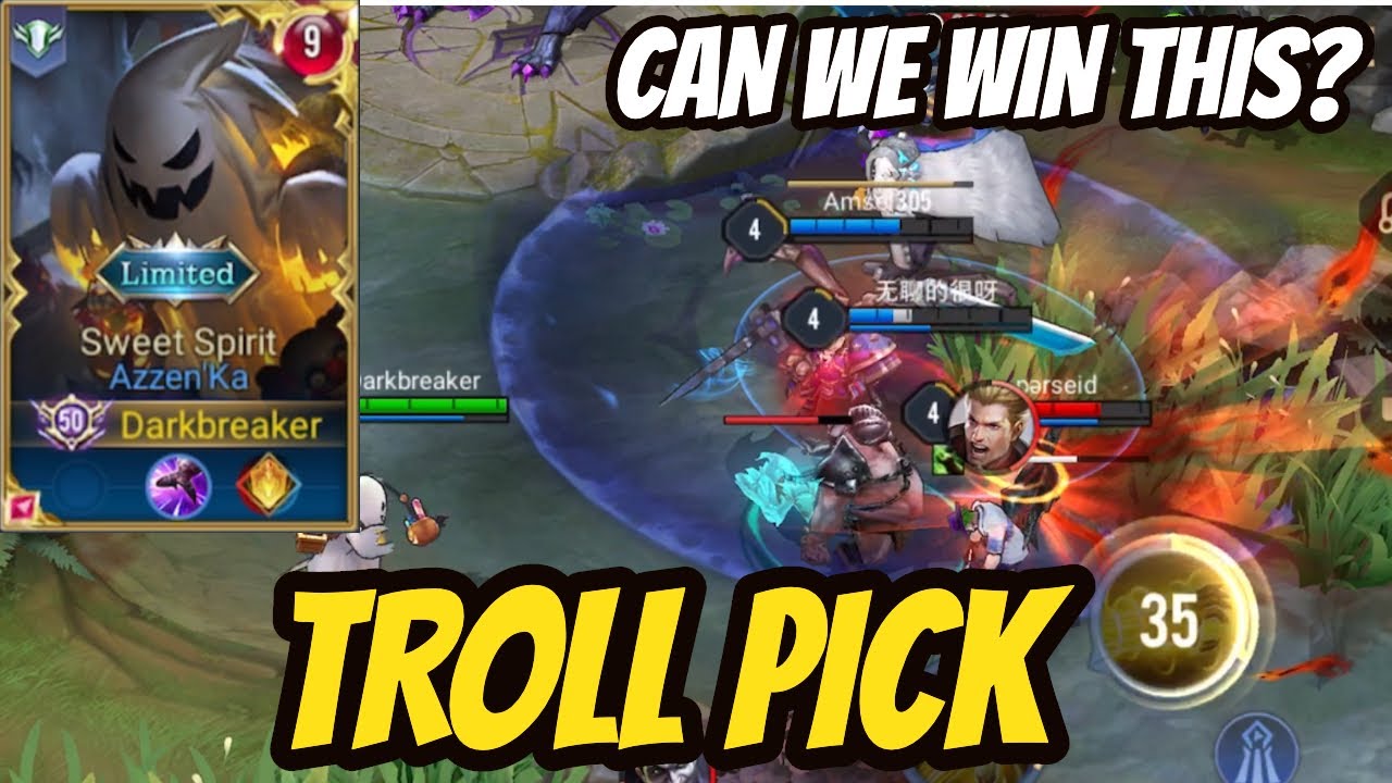 TROLLING WITH AZZENKA - YOU FORCED ME  | AoV | 傳說對決 | RoV | Li&ecirc;n Qu&acirc;n Mobile