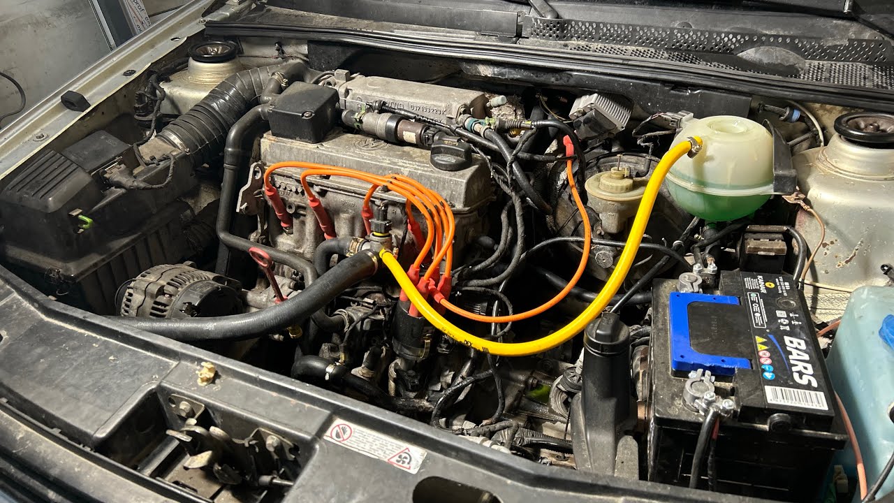 Замена патрубков системы охлаждения Гольф 3