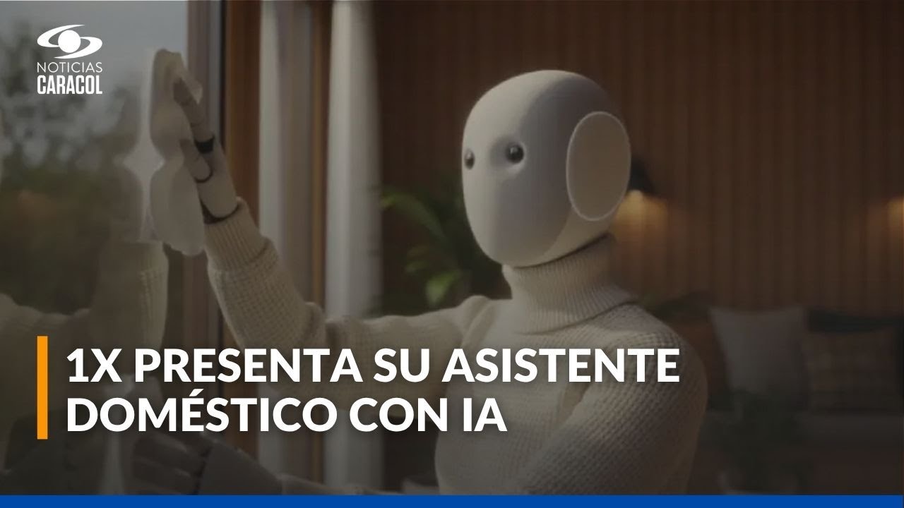 Así es NEO, el robot humanoide que realizará tareas del hogar con inteligencia artificial