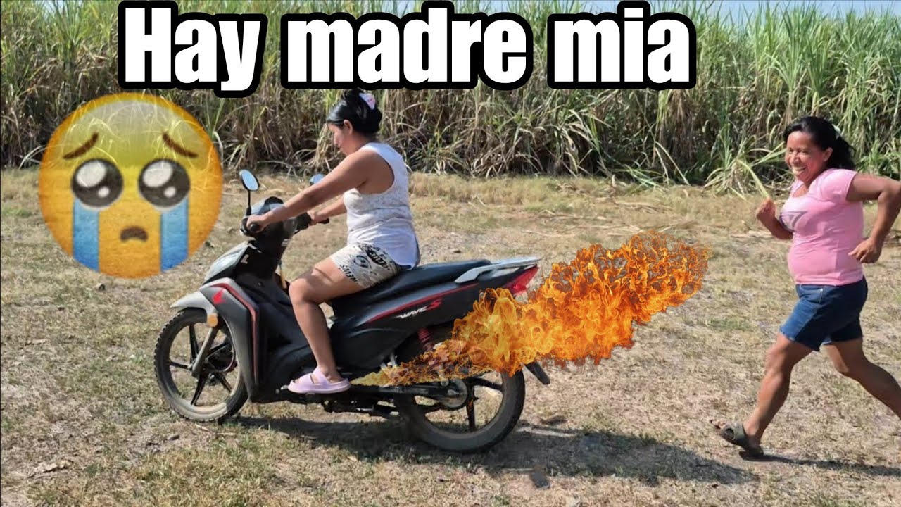 Ana salió a toda v3locid4d y le sac0 hasta fu3g0 a la moto Dios mí0😱