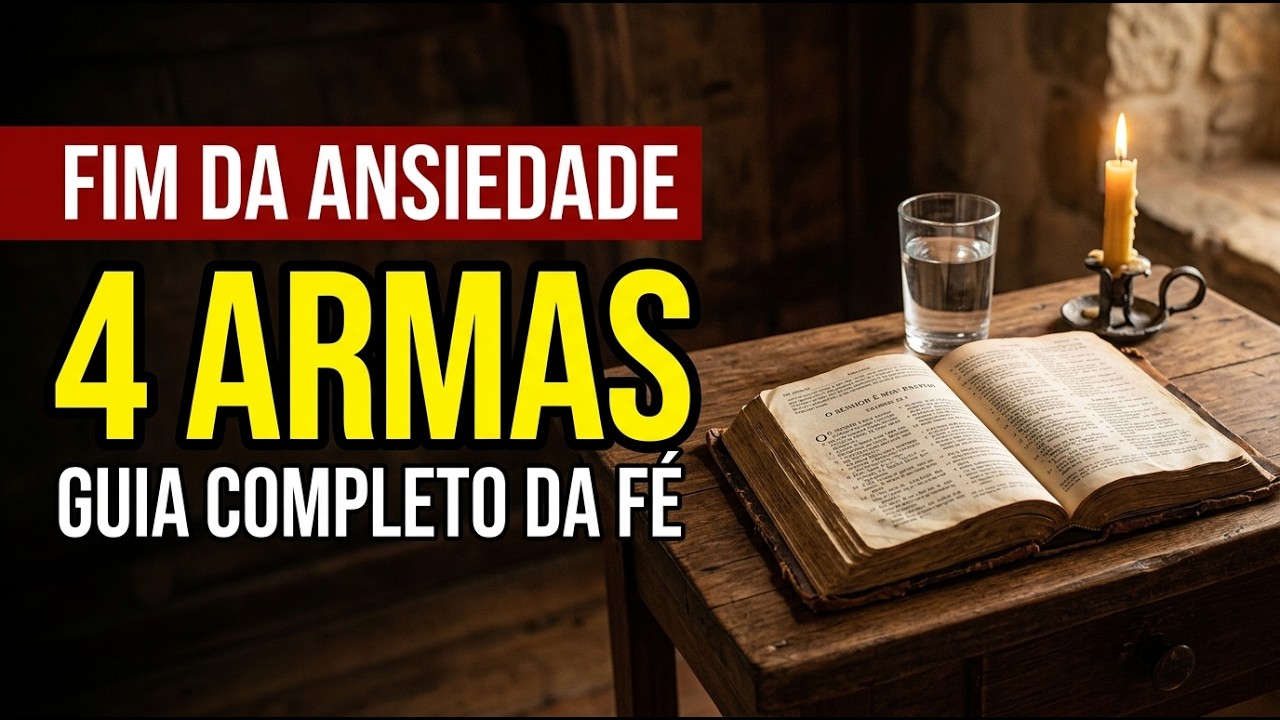 Como Vencer a Ansiedade e o Medo (O Guia Completo da Fé)