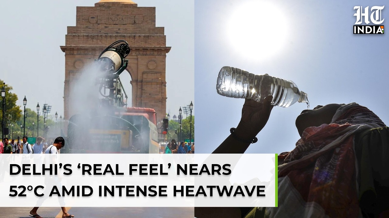 Дели изнывает от жары: индекс тепла достиг 51,9&deg;C на фоне жестокой волны зноя, дожди вероятны...