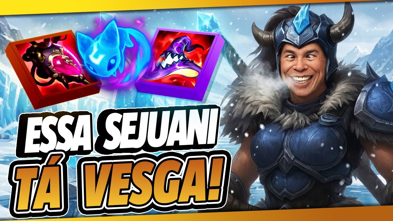 SEJUANI VESGA, ulta para um lado, dasha para o outro! MEC League of legends