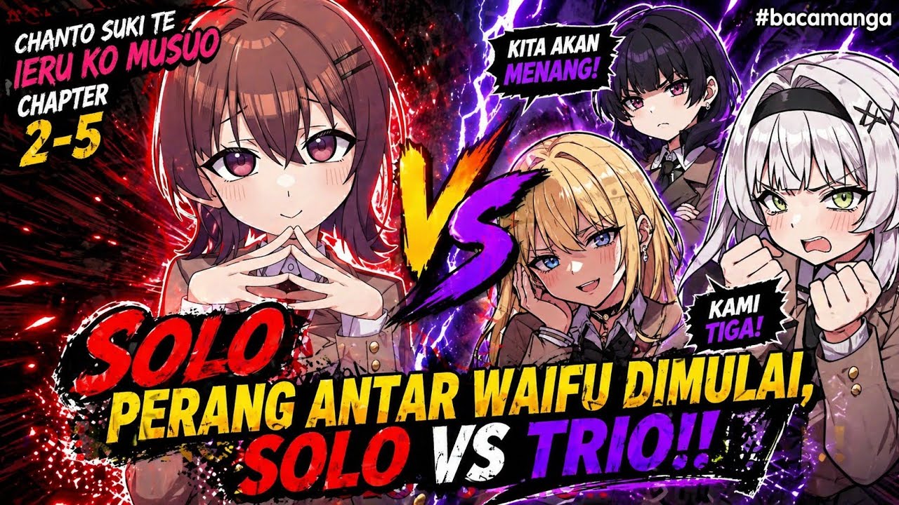 Nanao Nanase Melawan Tiga Heroin Utama - Manga Chanto Suki Part 2 [CH 2-5]