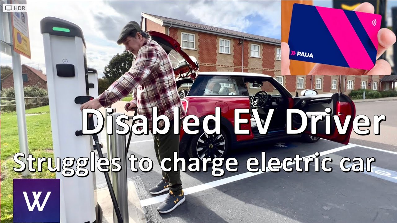 EV Charging is a challenge for disabled drivers I continue to audit the UK charge network for access