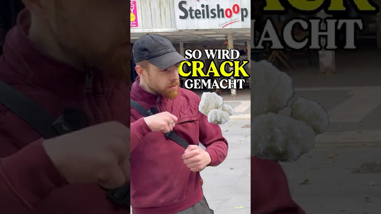 Anwohner berichtet &uuml;ber Drogenproblem in Steilshoop (Hamburg) | So wird Crack gemacht