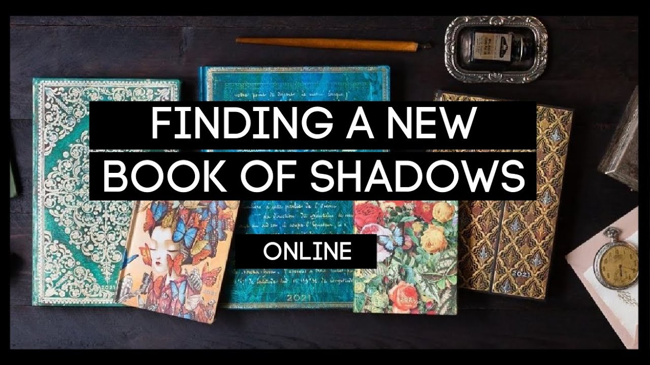 Witchy Online Shop With Me! Finding A New Book of Shadows