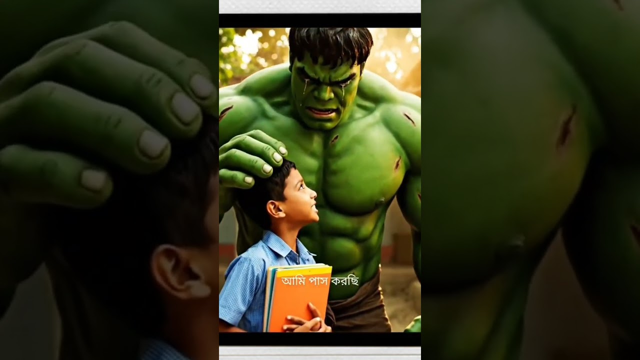 হাল্ককির ছেলের কি হল #youtubeshort #aishorts #marvel #avengers #funny 