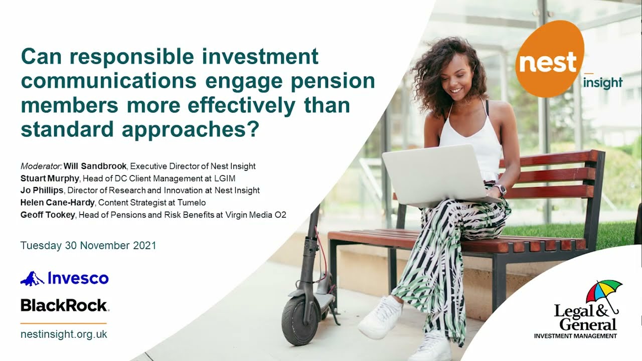 Can responsible investment comms engage pension members more effectively than standard approaches?