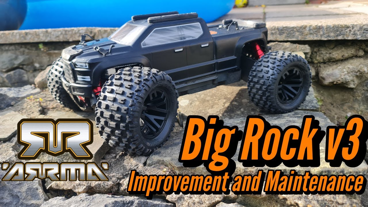 Arrma Big Rock V3 Relaxing Bank Holiday in the Garden: Maintenance, Deep Cleaning, and Improvements