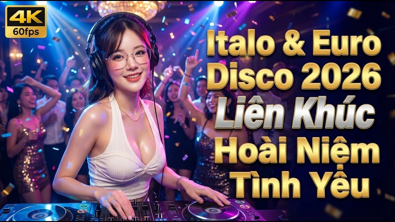 Italo & Euro Disco 2026 • Mưa Phùn, Phố Cũ Và Ánh Đèn Vàng | Liên Khúc Hoài Niệm Tình Yêu | 4K
