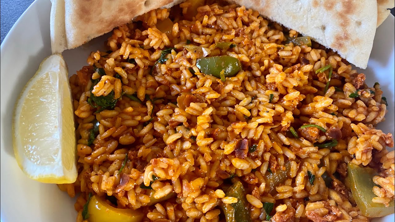 Spanish Chorizo and Pepper Rice