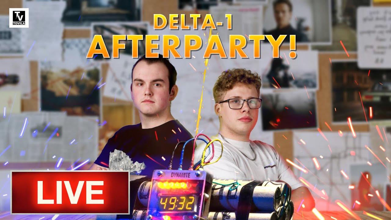 LIVE: Afterparty DELTA-1 Première + bloopers