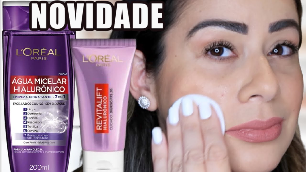 Água micelar hialurônico Loreal | NOVIDADE de FARMÁCIA