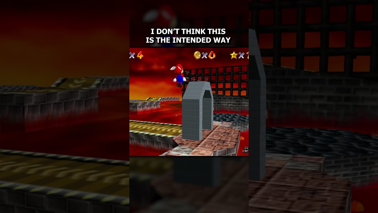 What's The Correct Way To Get This Star? ⭐ #shorts #mario #nintendo