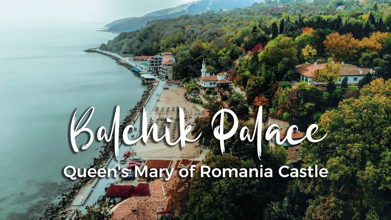 Balchik Palace, Bulgaria - Drone Video 4K