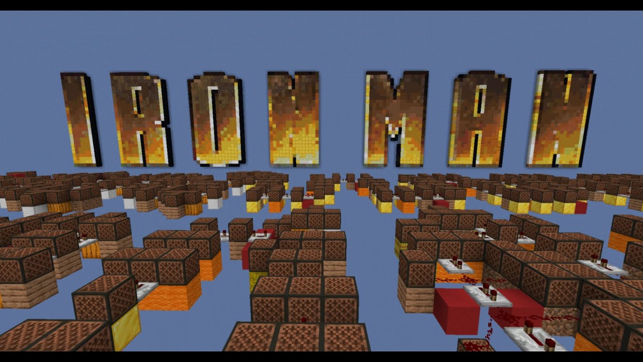 Iron Man - Driving With The Top Down [Minecraft Noteblocks]