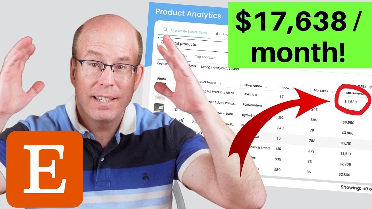 Цифровые товары на Etsy | Как найти успешные товары для продажи