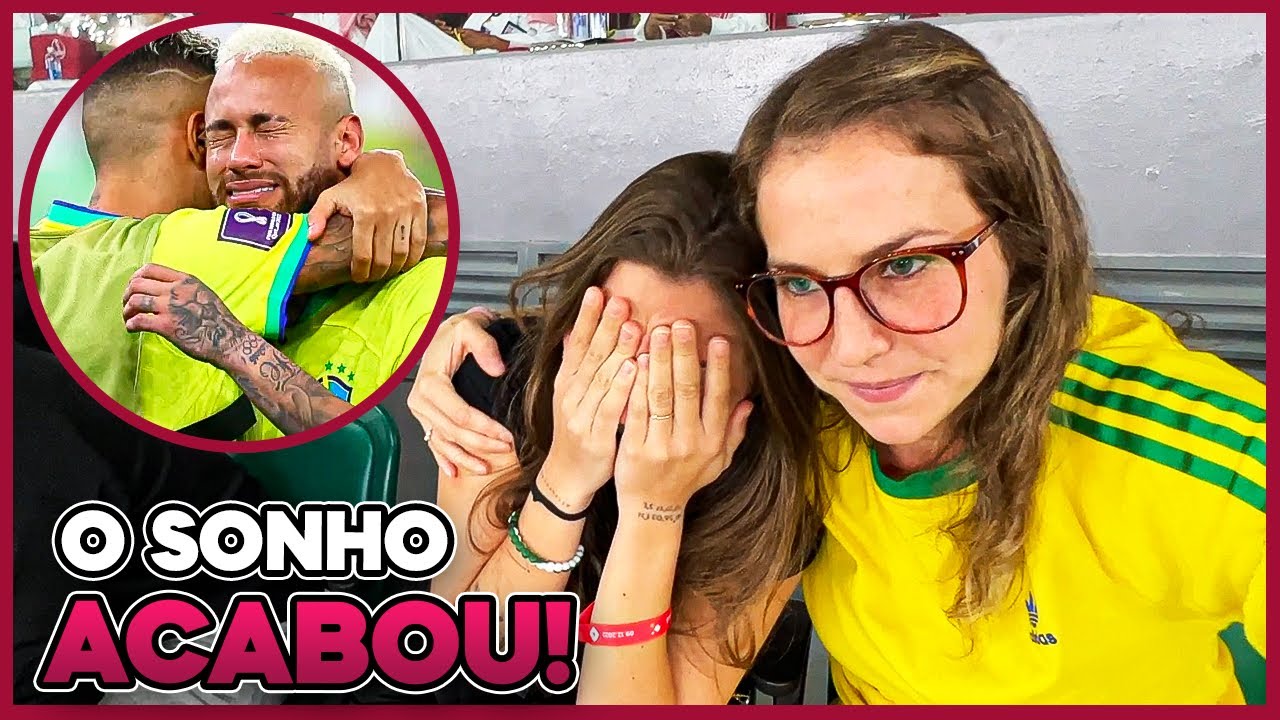 BRASIL É ELIMINADO DA COPA DO MUNDO | ALÊ XAVIER CHORA