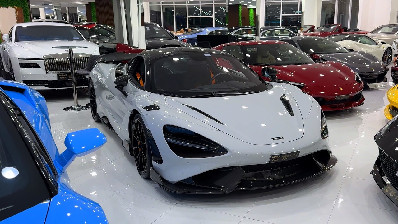 Dubai Luxury Car Showroom Worth $25,000,000 | Sanam Cars