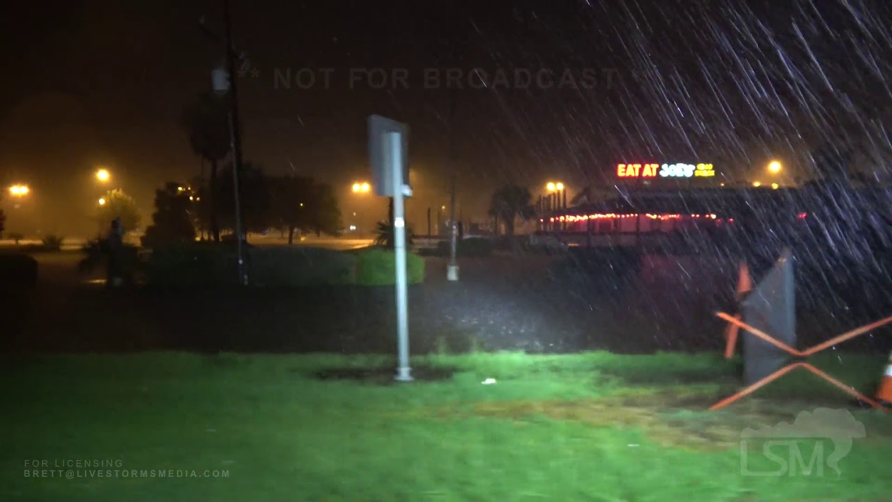 9-19-19 Beaumont, Texas Extreme Predawn Flooding Cars Stalled Feet Of Water In Buildings