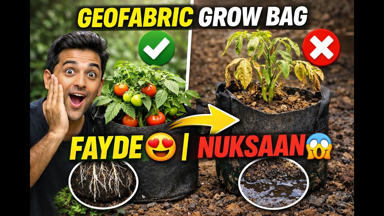 GeoFabric Grow Bag | Fayde Aur Nuksaan 😱 | Kya Sach Me Best Hai?