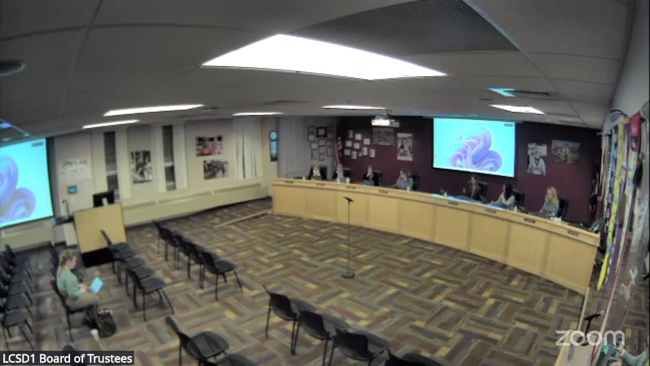 LCSD1 School Board of Trustees Meeting - January 26, 2026