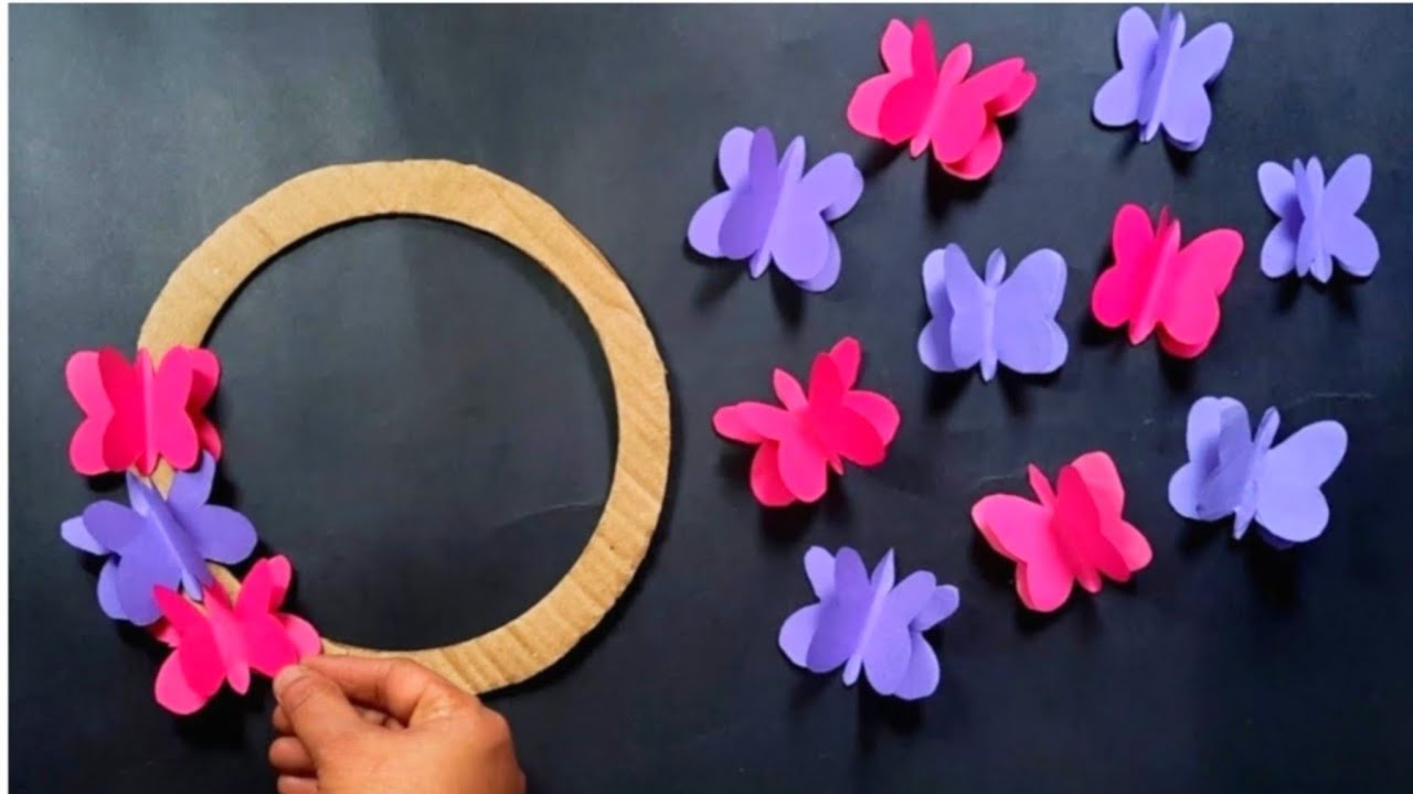 2 Unique &Easy Paper Wallhanging /Paper Craft For Home Decoration/DIy Ideas/Easy Paper wallmate
