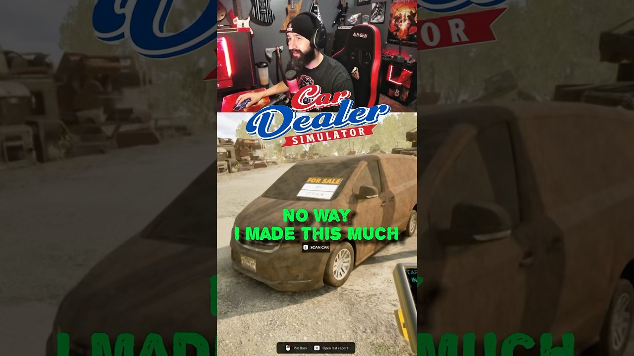 Car Dealer Simulator Gameplay buy, repair, sell and repeat #cardealersimulator #gameplay #cargames