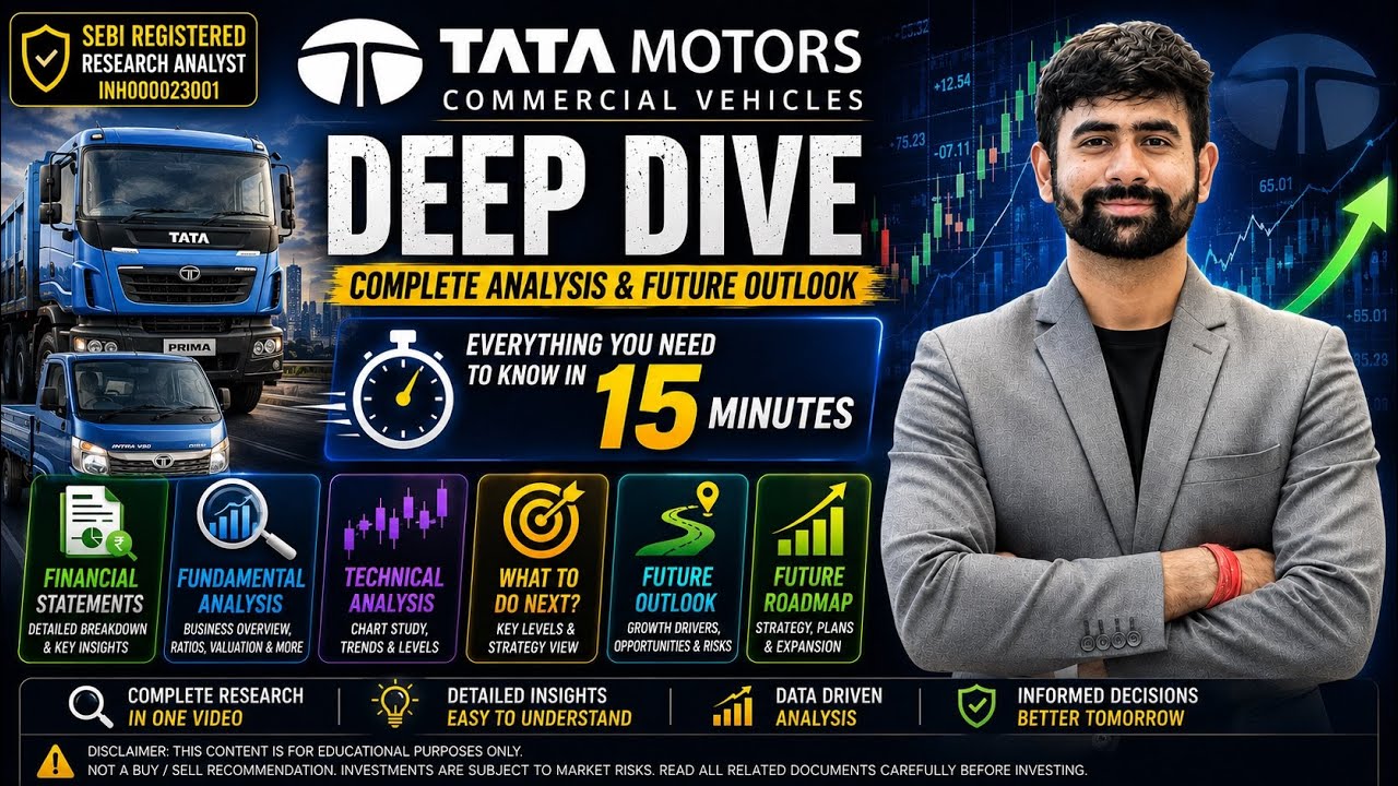 Tata Motors Commercial Vehicles | Technical Analysis + Fundamental Analysis + Future Outlook | TMCV