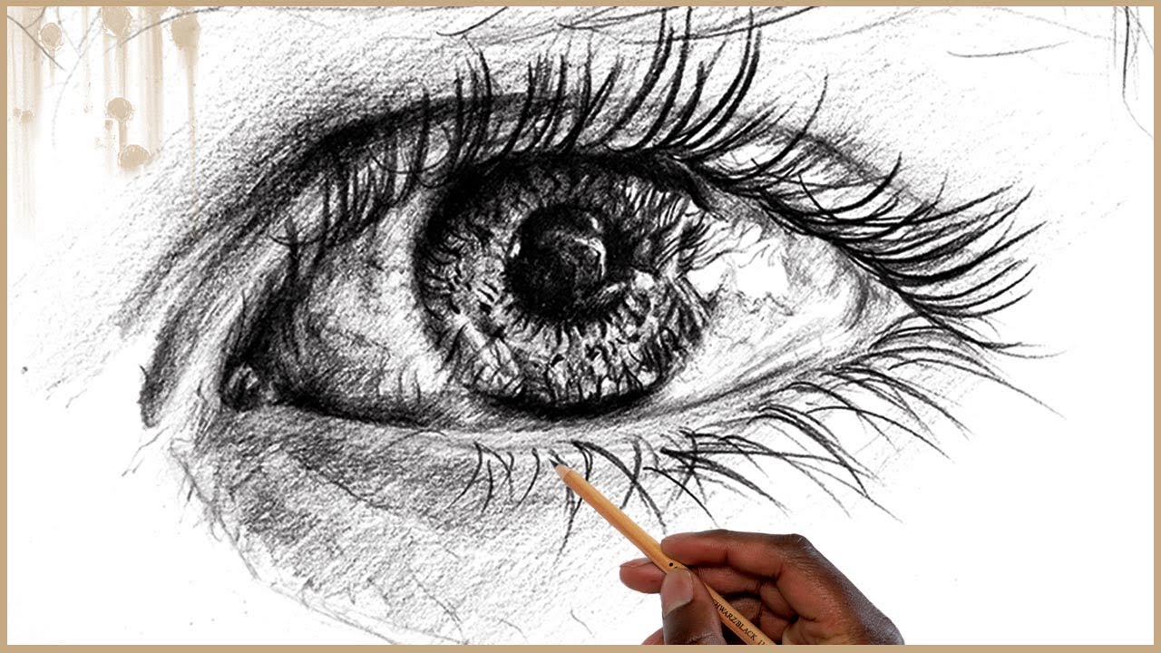 Dessiner les textures des yeux et avoir un belle  effet de brillance  #2