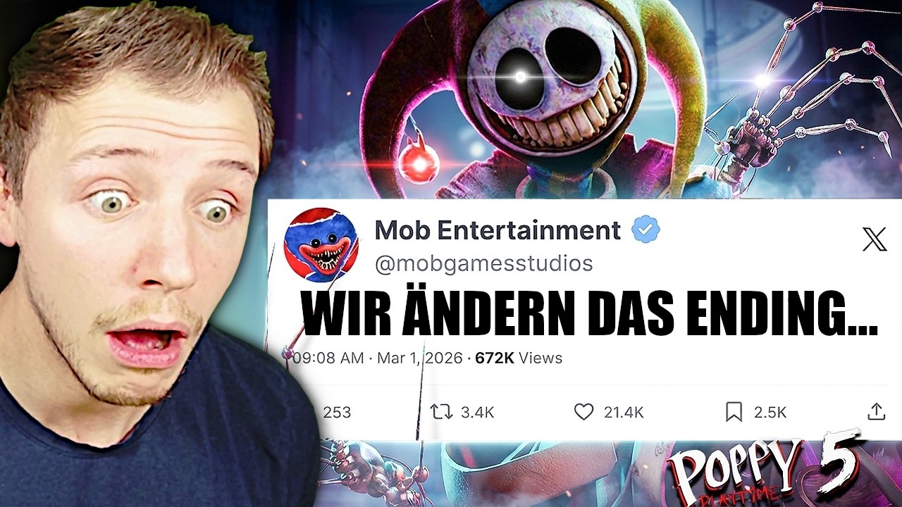 Die Entwickler haben das Ending von Kapitel 5 Geändert ?`- Poppy Playtime Kapitel 5