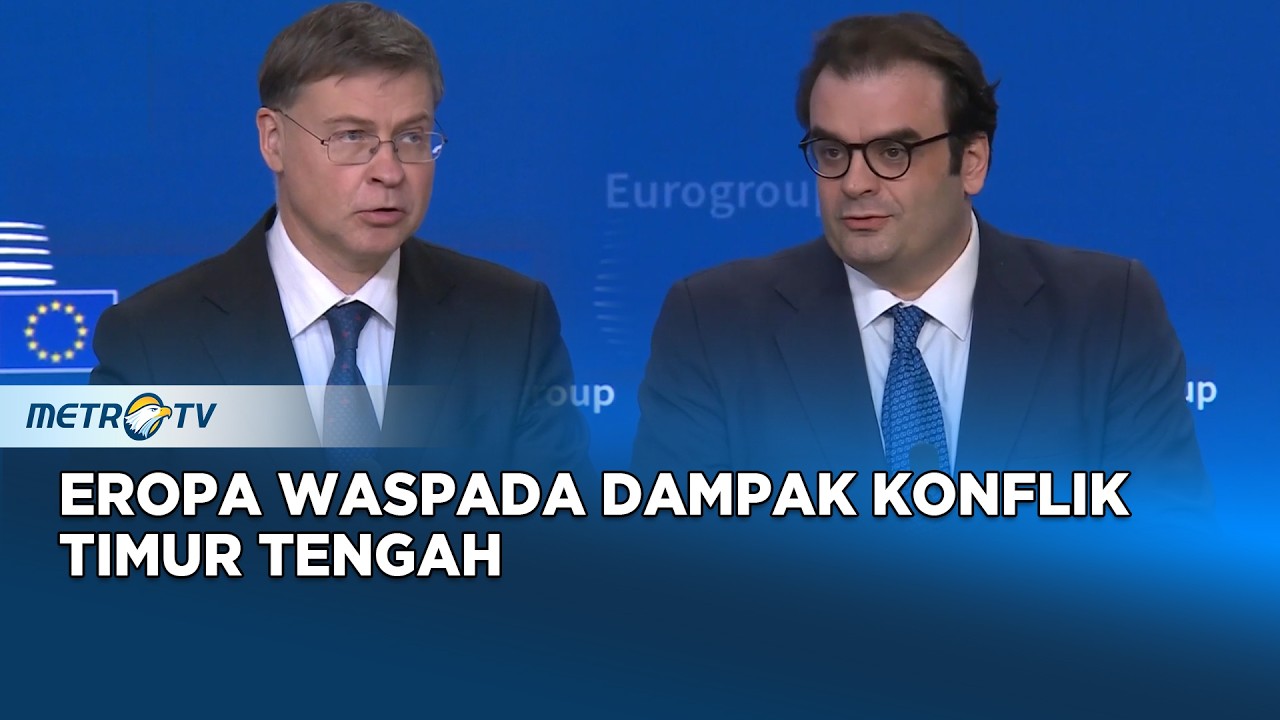 Pemimpin Eurogroup Peringatkan Konflik Timur Tengah Bisa Guncang Ekonomi Eropa