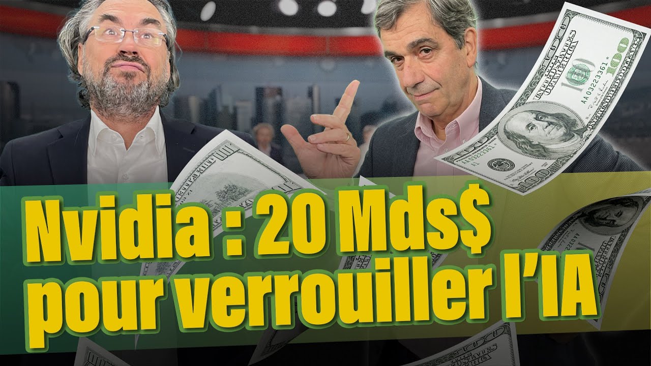 Nvidia : 20 Mds$ pour verrouiller l'IA !