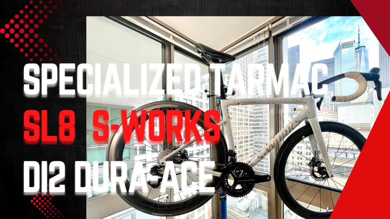 Specialized S-Works Tarmac SL8 Dura Ace Di2 2025 54.  Gloss Dove Grey / Silver Dust Blurred Impasto