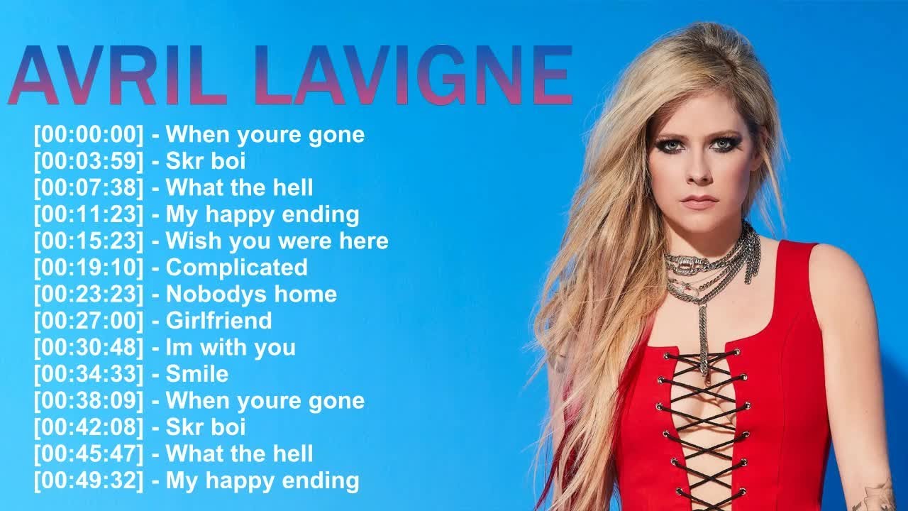 🎸 Savril Lavigne – Punk Princess Forever | Sk8er Boi, Complicated & More Classics! 💥🎤