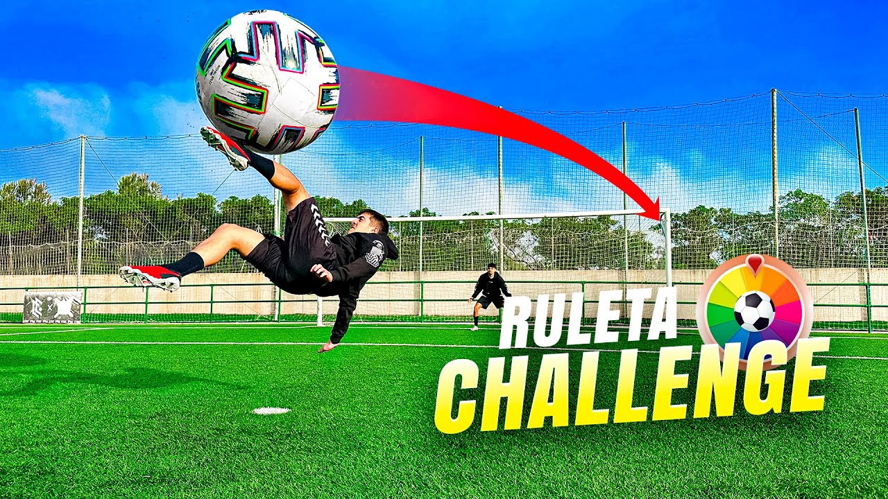 ⚽ RULETA CHALLENGE IMPOSIBLE! 😲 &iexcl;Retos de F&uacute;tbol!
